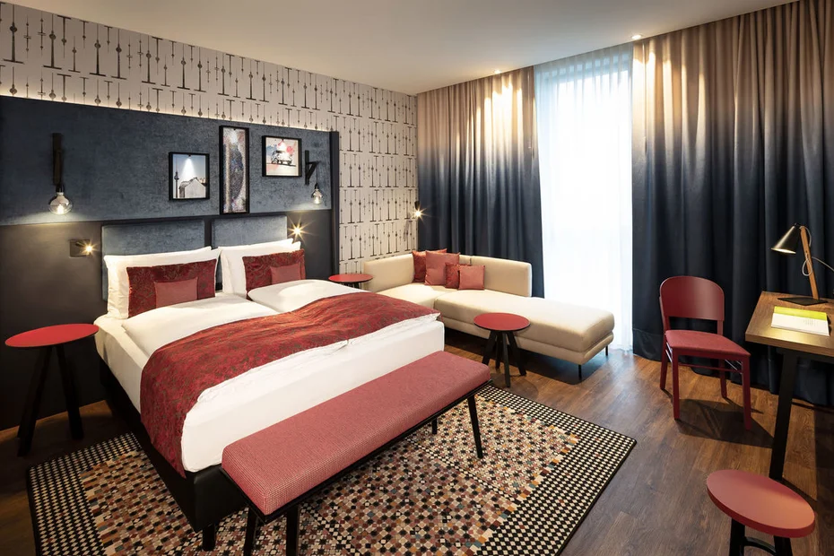 Hotel Indigo Berlin - Eingefasster Teppich